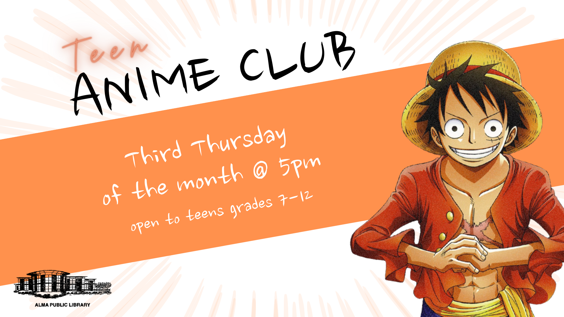 Thursday, 6/27, 2-4 PM, Anime Universe - River Forest Public Library