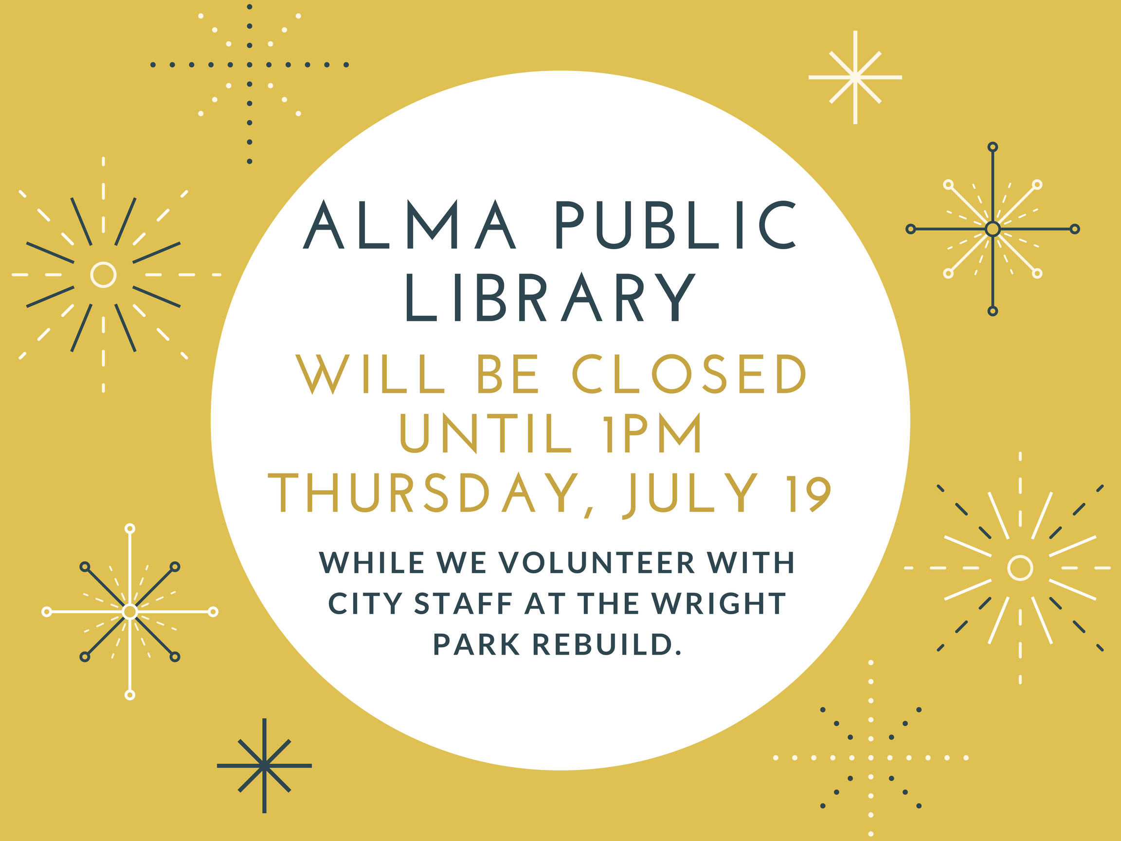 Alma Public Library: Home Page